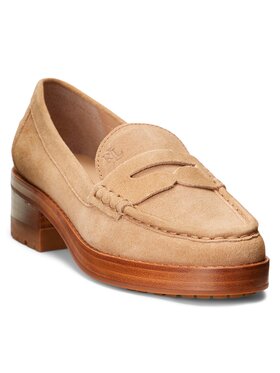Lauren Ralph Lauren Lauren Ralph Lauren Loaferai 802912324001 Smėlio