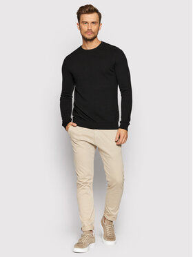 Selected Homme Džemper Berg 16074682 Crna Regular Fit