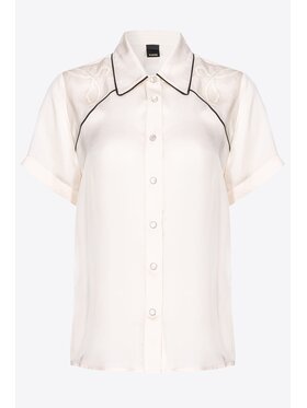 PINKO Pinko Koszula 103746A1XM Beżowy Comfort Fit
