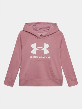 Under Armour Under Armour Bluza Ua Rival Fleece Bl Hoodieâ 1379615 Różowy Loose Fit