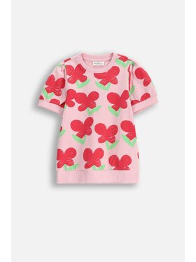 Coccodrillo Coccodrillo T-Shirt WC5143201MGK-033 Różowy Regular Fit