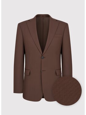 Pako Lorente Pako Lorente Marynarka P25SF-3G-022 Brązowy Slim Fit