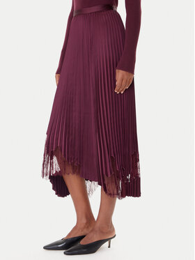 BOSS BOSS Plisēti svārki Velacey 50546594 Violets Regular Fit