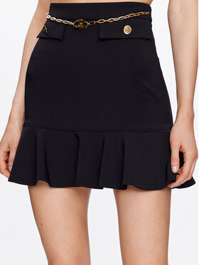 Elisabetta Franchi Elisabetta Franchi Spódnica mini GO-042-32E2-V300 Czarny Regular Fit
