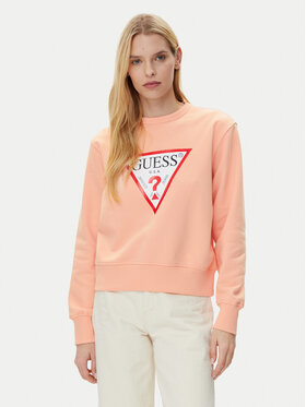 Guess Guess Sweatshirt W2YQ16 KBA11 Orange Regular Fit