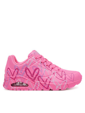 Skechers Skechers Sneakersy Uno - Spread the Love 155507/HTPK Różowy