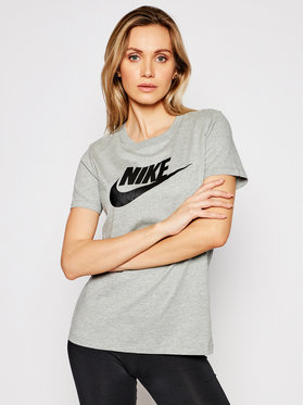 Nike Nike T-Shirt Essential BV6169 Szary Regular Fit