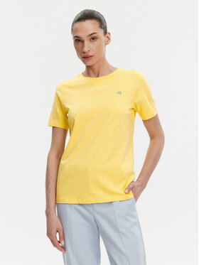 Tommy Hilfiger Tommy Hilfiger T-Shirt WW0WW45522 Žlutá Regular Fit