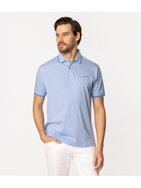 Lee Cooper Lee Cooper Polo TOBIAS 5003 Niebieski Regular Fit