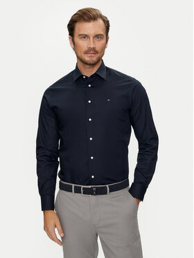 Tommy Hilfiger Tommy Hilfiger Marškiniai MW0MW35810 Tamsiai mėlyna Regular Fit