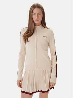 Guess Guess Pletena jopica V6GR12 Z0752 Bež Regular Fit