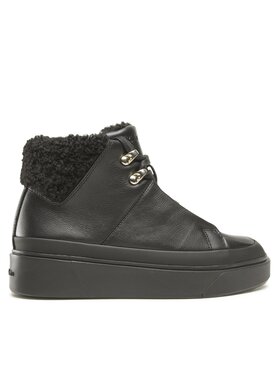 Calvin Klein Calvin Klein Polokozačky Heel Cupsole Hi Top WlHW0HW01208 Černá