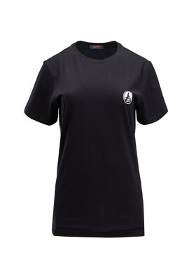 Jott Jott T-Shirt Pietro Logo Czarny Regular Fit