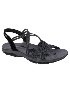 Skechers Skechers Sandali Skechers Reggae Slim - Turn It Up Nero