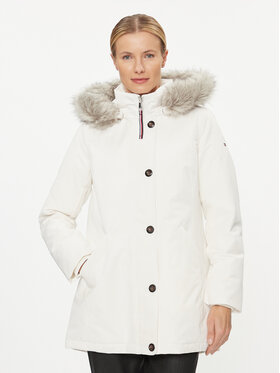Tommy Hilfiger Tommy Hilfiger Striukė WW0WW39864 Écru Regular Fit