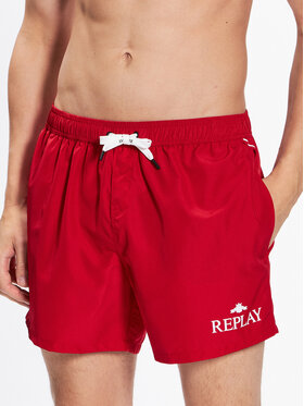 Replay Replay Úszónadrág LM1118.000.82972 Piros Regular Fit
