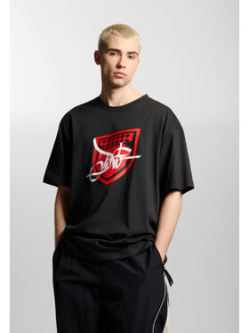 PROSTO. PROSTO. T-Shirt Damage Target Czarny Oversize