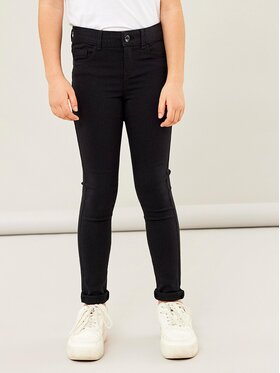 NAME IT NAME IT Džínsy 13204337 Čierna Skinny Fit