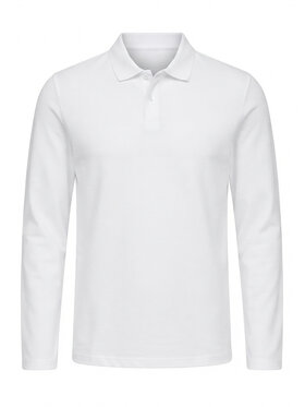 Ombre Ombre Longsleeve L174 Biały Regular Fit