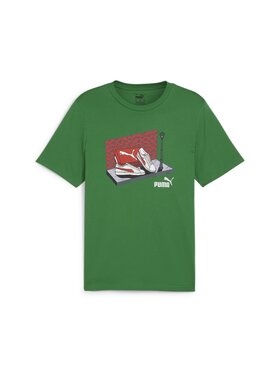 Puma Puma T-Shirt 680175 Zielony Regular Fit