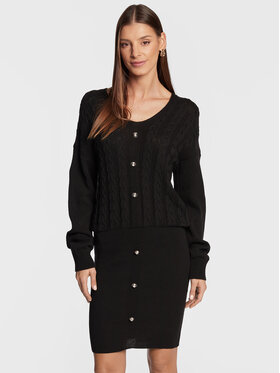 Rinascimento Rinascimento Trikotažinė suknelė CFM0010912003 Juoda Regular Fit