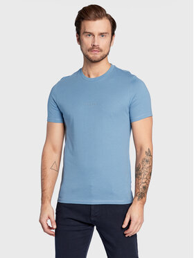 Guess Guess T-Shirt M2YI72 I3Z11 Μπλε Slim Fit