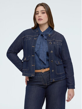 Fiorella Rubino Fiorella Rubino Kurtka jeansowa R401T101310N034 Niebieski Regular Fit