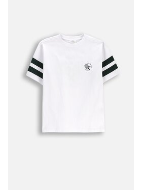 Coccodrillo Coccodrillo T-Shirt WC6144601JGJ-001 Biały Regular Fit