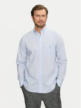 Gant Gant Πουκάμισο 3000100 Γαλάζιο Regular Fit