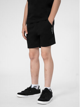 4F 4F Szorty sportowe 4FJSS23TSHOM049 Czarny Regular Fit