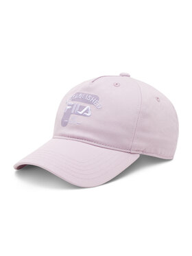 Fila Fila Czapka z daszkiem Barnaul 5 Panel Cap With Elevated Basic Logo FCU0086 Fioletowy