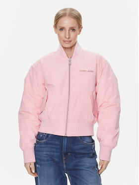 Tommy Jeans Tommy Jeans Bomberjacke Classics DW0DW17240 Rosa Regular Fit