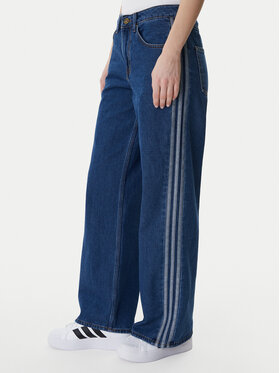 adidas adidas Jeansy Firebird KD2935 Niebieski Regular Fit