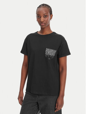 Liu Jo Liu Jo T-Shirt WA6372 JS923 Μαύρο Regular Fit