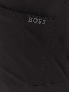 Boss Hlače Iz Tkanine T_ATG 50495498 Črna Slim Fit