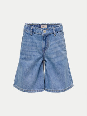 Kids ONLY Kids ONLY Szorty jeansowe Comet 15341488 Niebieski Oversize