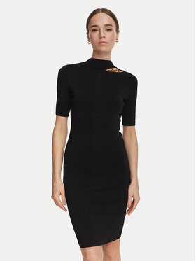 Marciano Guess Marciano Guess Плетена рокля G6YK28 Z1059 Черен Slim Fit