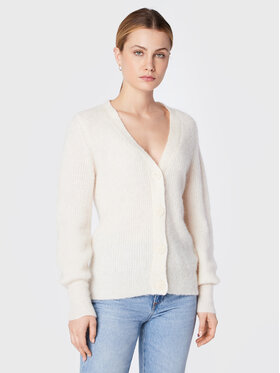 Moss Copenhagen Moss Copenhagen Strickjacke Sabella 15272 Écru Relaxed Fit