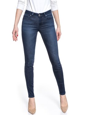 Lee Lee Jeansy SCARLETT Niebieski Skinny Fit