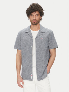 Tommy Jeans Tommy Jeans Cămașă DM0DM20895 Bleumarin Regular Fit