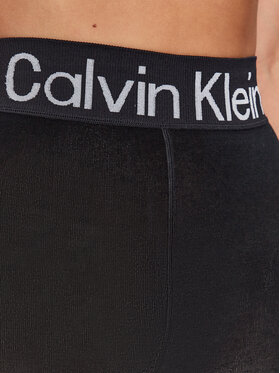 Calvin Klein Leggings 701226027 Crna Slim Fit