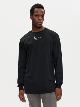 Karl Kani Karl Kani Longsleeve Small Signature 6024463 Μαύρο Regular Fit