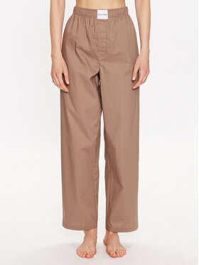 Calvin Klein Underwear Calvin Klein Underwear Pižamos kelnės 000QS6893E Smėlio Regular Fit