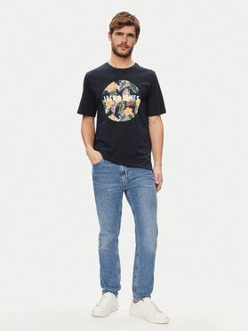 Jack&Jones T-shirt Chill 12248072 Tamnoplava Standard Fit