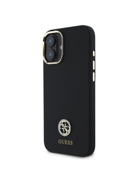 Guess Guess Etui na telefon iPhone 16 Czarny