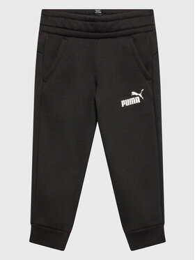 Puma Puma Sporta bikses Essentials Logo 586973 Melns Regular Fit