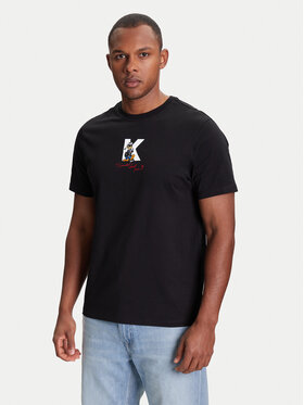 KARL LAGERFELD KARL LAGERFELD T-Shirt 755099 553270 Czarny Regular Fit