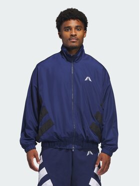adidas adidas Wiatrówka 161025 Granatowy Loose Fit