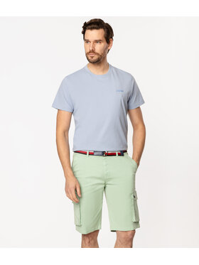 Lee Cooper Lee Cooper Bermudy SIMONE 9802 Zielony Regular Fit