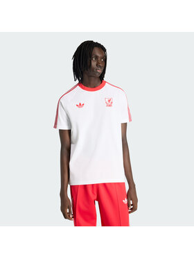 adidas adidas Koszulka techniczna Liverpool FC Originals Biały Slim Fit